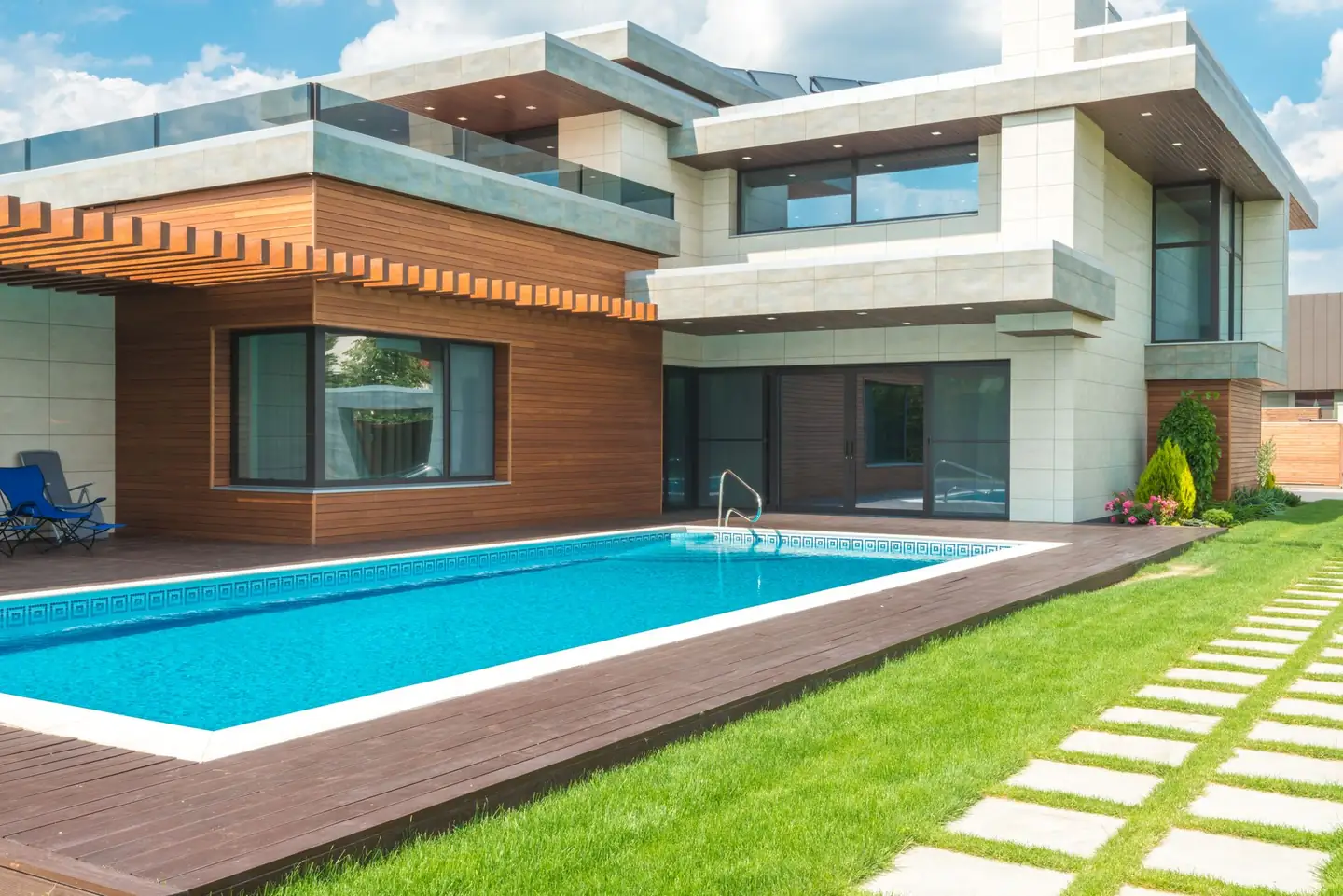 Swimming pool built in Manara, NSW